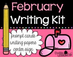 
                    
                        Creative Lesson Cafe: A Sweet February Writing Center with Prompts and Papers!
                    
                