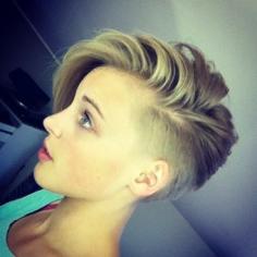 Short cut. I could never pull this off.