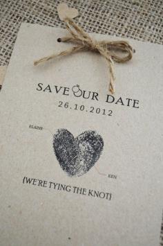 10 Rustic 'Save the Date' Cards