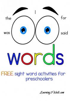 
                    
                        Sight Word Introduction
                    
                