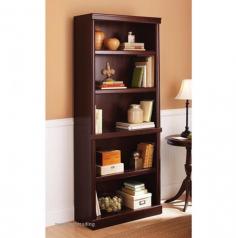 
                    
                        NEW! 5 Shelf Cherry Bookcase Wooden Book Case Storage Shelves Wood Bookshelf any
                    
                