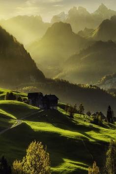 
                    
                        Mountain Valley, Schwyz, Switzerland
                    
                