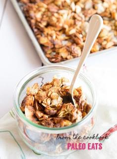 
                    
                        Paleo granola that is sweet, nutty and the perfect snack or breakfast.
                    
                