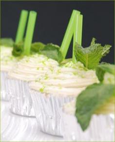 
                    
                        Mint julep cupcakes. Perfect for a Kentucky Derby party.
                    
                