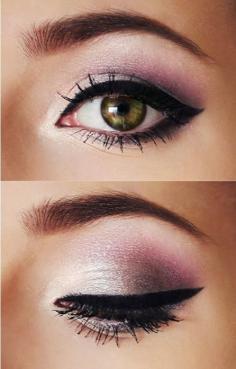 This is pretty much the eye makeup I do every day! Almost exac      This is pretty much the eye liner shape I do all the time with out eye shadow:)