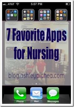 7 Favorite Apps for Nursing (the kind that you do with babies!)