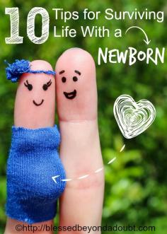 
                    
                        10 Tips for Surviving Life With Newborn! A MUST read!
                    
                