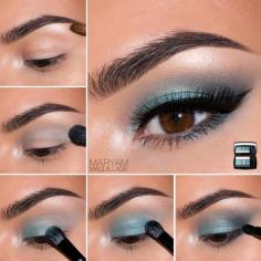 ! Maryam Maquillage !: "Teal Smokey Eye" Makeup for Fun
