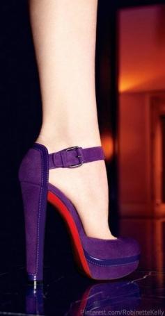 
                    
                        Purple Louboutin’s
                    
                