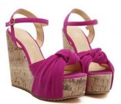 
                    
                        sweet colour peep toe wedges high heels
                    
                