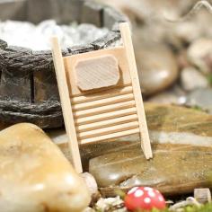 
                    
                        Miniature Wooden Washboard
                    
                