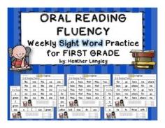 
                    
                        This creation includes practice pages for First Grade Sight Words.Each sight word practice page can be used during small group instruction or sent home for homework. Students are timed reading the sight words each day and work to improve their time.Each week includes a new set of sight words.
                    
                