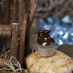 
                    
                        Miniature Brown Water Jug
                    
                