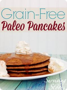 
                    
                        Paleo pancakes are actually good for you!  They are completely sugar free and fit perfectly within a #Paleo lifestyle!
                    
                