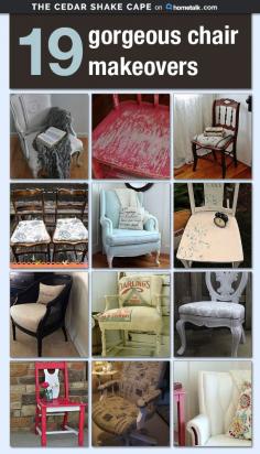 
                    
                        19 Gorgeous Chair Makeovers!
                    
                