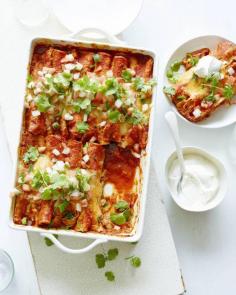 
                    
                        Poblano Chicken Enchiladas  from www.whatsgabycook... (What's Gaby Cooking)
                    
                
