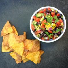 
                    
                        Avocado, Black Bean and Red Pepper Salsa
                    
                