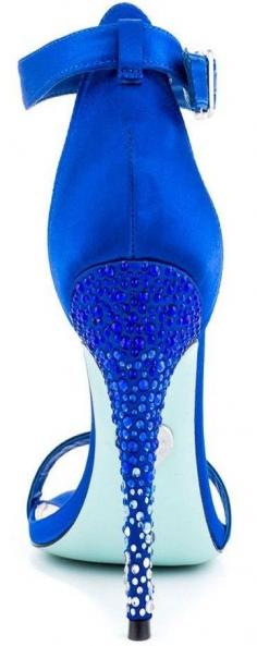 Something Blue Wedding Heels