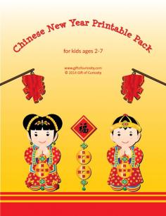 
                    
                        Free Chinese New Year Printable Pack with 76 activities for kids ages 2-7. This pack is a super fun way to learn about Chinese New Year while building key skills. || Gift of Curiosity
                    
                