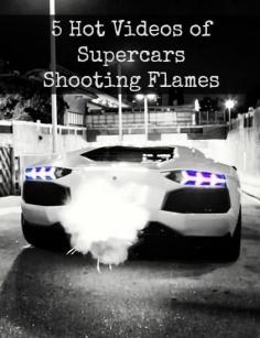 
                    
                        We love it when supercar exhausts spit glorious flames. A blazing inferno. Here some of the best videos you will ever see! #spon #supercars
                    
                