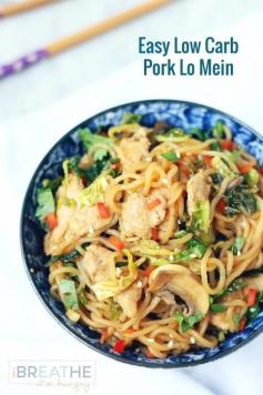 
                    
                        A low carb lo mein recipe from I Breathe Im Hungry
                    
                