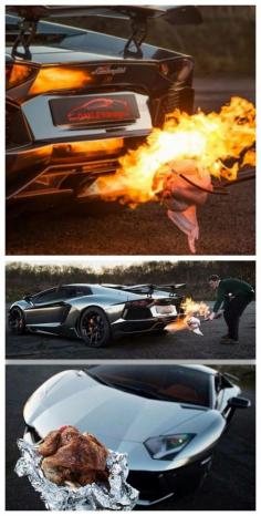 
                    
                        5 Hot Videos of Supercars Shooting Flames - watch this Oakley Aventador cook a Turkey! #spon #Lamborghini
                    
                