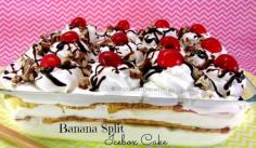 
                    
                        No Bake Banana Split Icebox Cake!  This is not only easy to make, it tastes AMAZING!!!  ♥
                    
                