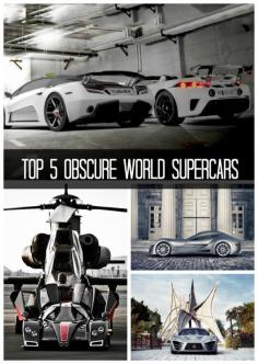 
                    
                        The Top 5 Obscure World Supercars. A Slovenian supercar!? Whatever next...
                    
                