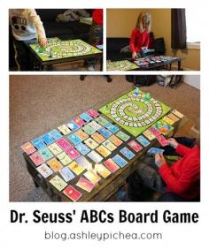 
                    
                        Dr Seuss ABCs Board Game | family fun learning activities
                    
                