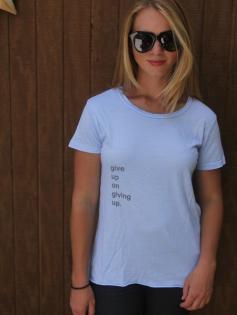 
                    
                        good hYOUman--Give Up on Giving Up Tee | Bizi Bee Boutique
                    
                