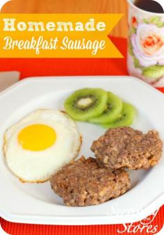 
                    
                        These Gluten-Free Breakfast Sausage Patties are Paleo, Low Carb, & THM friendly! This simple sausage recipe tastes better than store bought and will save you money!
                    
                