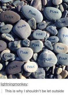 Punk pebbles!!!