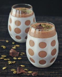 
                    
                        Double Chocolate Smoothie with Salted Pepitas  - recipe + giveaway!
                    
                