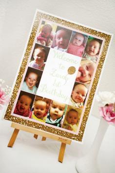 
                    
                        Gorgeous All That Glitters is Gold First Birthday Party
                    
                