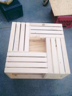 
                    
                        Team Gilster: DIY - Wood crate coffee table
                    
                