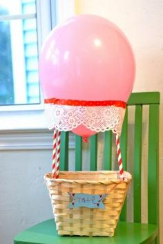 
                    
                        How cute is this hot air balloon basket for your kid's valentines at school?
                    
                