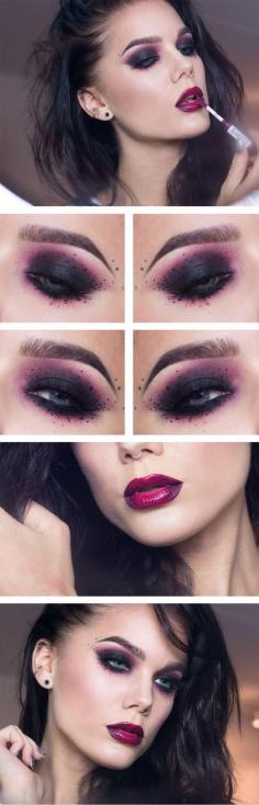 
                    
                        Makeup Geek's Razzleberry eyeshadow
                    
                