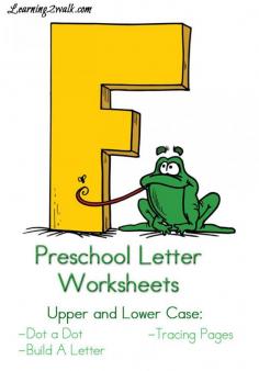 
                    
                        Preschool Letter Worksheets Letter F
                    
                