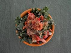 
                    
                        Red Pepper and Kale Taco Bowl #glutenfree
                    
                