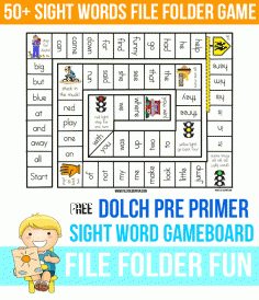 
                    
                        Learning to read sight words. Free Sight Word Game
                    
                