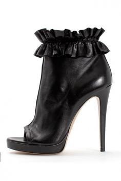 
                    
                        Victor & Rolph leather trim booties
                    
                