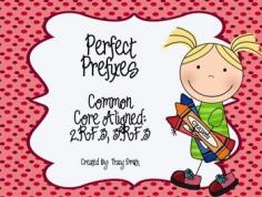 
                    
                        Perfect Prefixes!Common Core Aligned to 2.RF.3 and 3.RF.3!This packet includes 5 different activities to use to teach all about prefixes!It includes:*  an anchor chart*  Learn About It: Common Prefixes - look at common prefixes and discover what they mean when added to a word*  Prefix Memory - play with partners to match the prefix with its meaning*  Prefix Flipbook - write sentences to use four common prefixes*  Add it Together - match prefixes with their meaning and then use it in a ...
                    
                