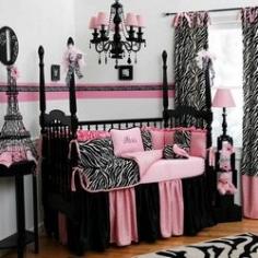 
                    
                        Black and White Zebra Crib Bedding | Girl Crib Bedding in Zebra Print Minky | Carousel Designs
                    
                