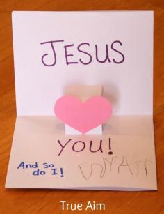 
                    
                        Easy Valentine's Day Pop-up card kids can make!
                    
                