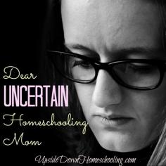 
                    
                        Inspiring post for Christian homeschoolers offers encouragement for homeschooling moms by pointing you back to the One who called you in the first place. upsidedownhomesch...
                    
                