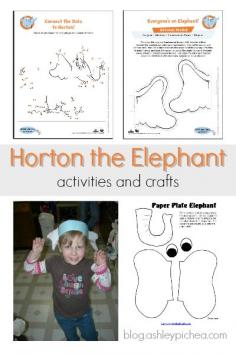 
                    
                        Horton the Elephant - Activities and Crafts for kids
                    
                