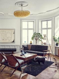A stunning inner-city Stockholm apartment belonging to set & prop stylist Joanna Lavén