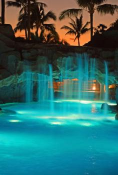 My dream swimming pool! Located at the Ocean Club Resort in Maui!