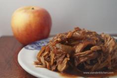 
                    
                        Sunday Slow Cooker: Apple BBQ Pulled Turkey | Slender Kitchen
                    
                