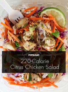 Trader Joe's 220-Calorie Citrus Chicken Salad #chickensalad